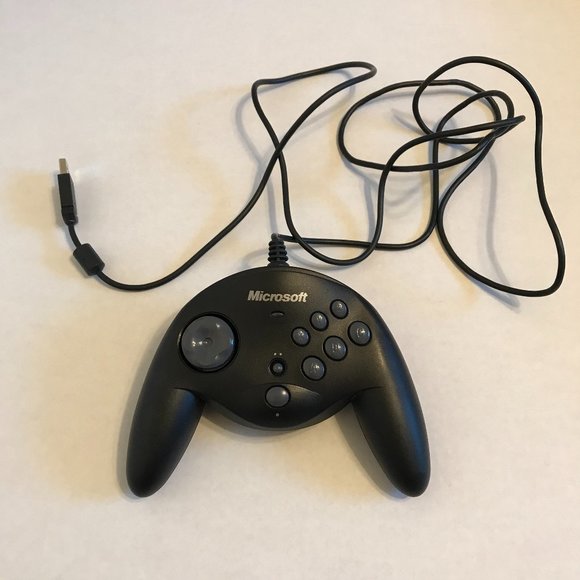 Microsoft SideWinder Gamepad USB Retro Gaming Controller with Manual - Picture 2 of 15